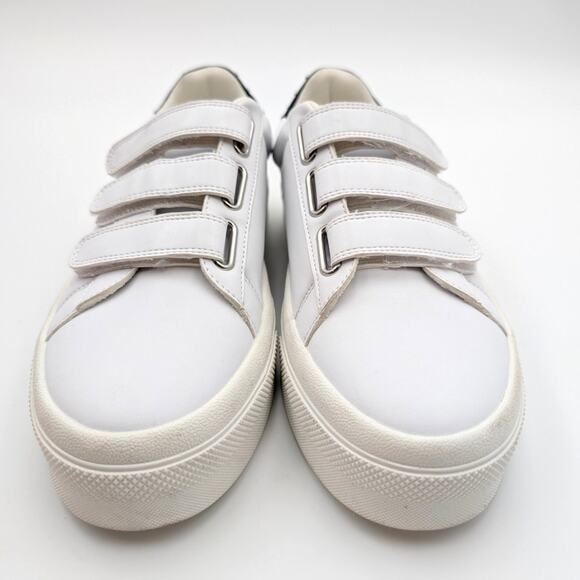 J/Slides Gennie Studded Platform Sneaker Shoes Women's White Size US9M EU40 - Picture 2 of 12